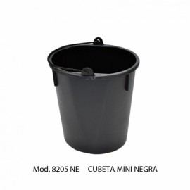 cubeta sablon 8205ne mini negro 13l